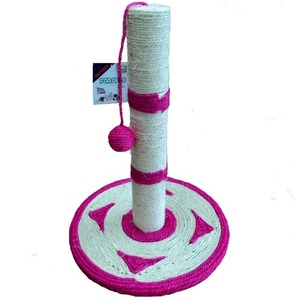 [라이코스펫]원형 스크래치 포스트 - 핑크(120163)
